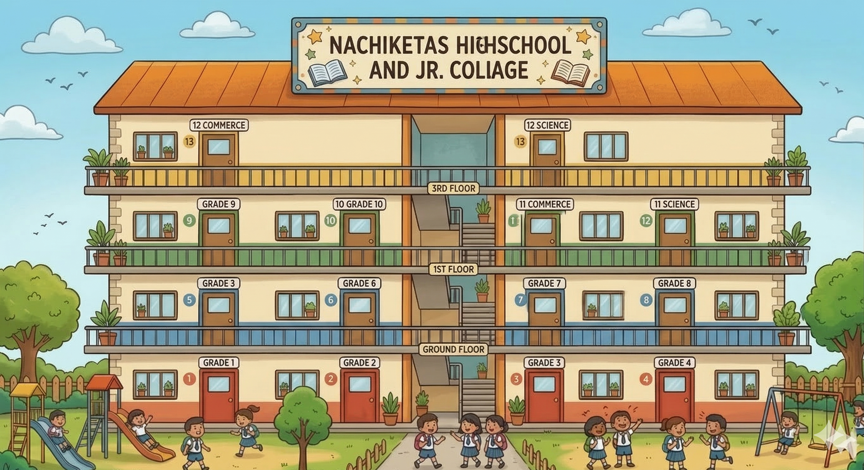 School Classroom Map